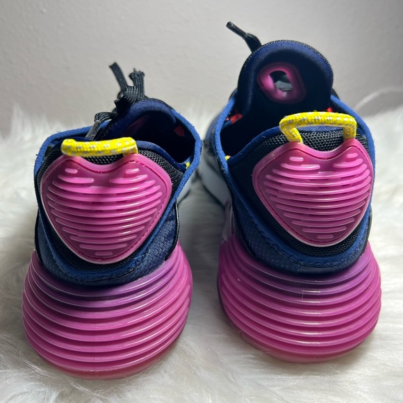 NIKE AIR MAX 2090 CK2612-400 Navy Magenta Running Sneaker Size 7 - Picture 10 of 11